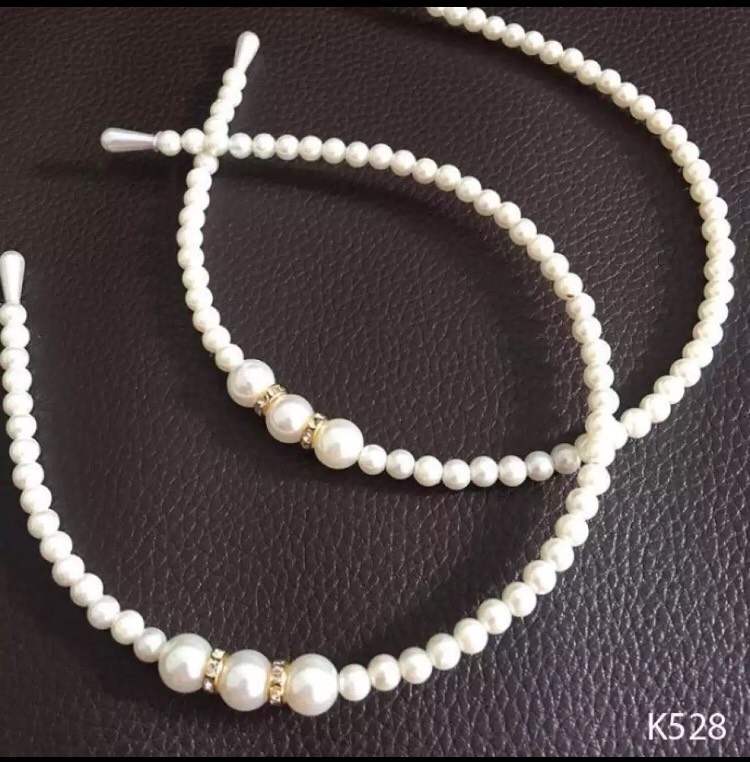 COMBO 2 Cài tóc ngọc trai, bờm ngọc trai phong cách Hàn quốc