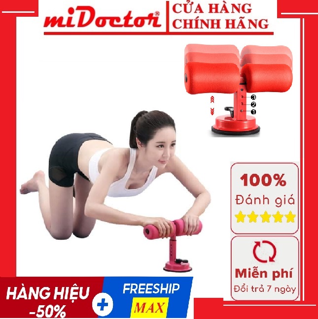 Dụng Cụ Tập Bụng Tại Nhà, Dụng Cụ Tập Bụng Dưới, Thể Dục Đa Năng Giảm Mỡ Bụng Giúp Eo Thọn; Dụng Cụ Tập Gym Tại Nhà, Dụng Cụ Tập Bụng Hút Chân Không - Hàng Chính Hãng miDoctor, Đồ Dùng Tập Cơ Bụng, Dụng Cụ Tập Cơ Bụng