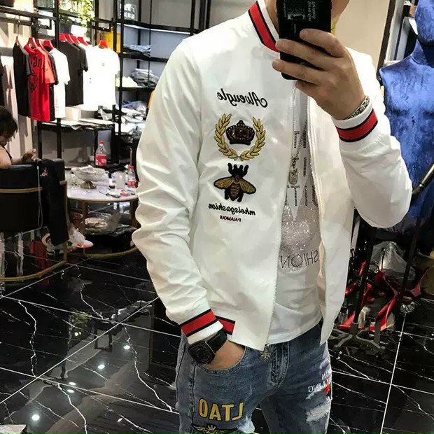 [HCM]ÁO KHOÁC DÙ NĂM NỮ 2 LỚP THÊU LOGO SIÊU CHẤT PHONG CÁCH HOT TREND
