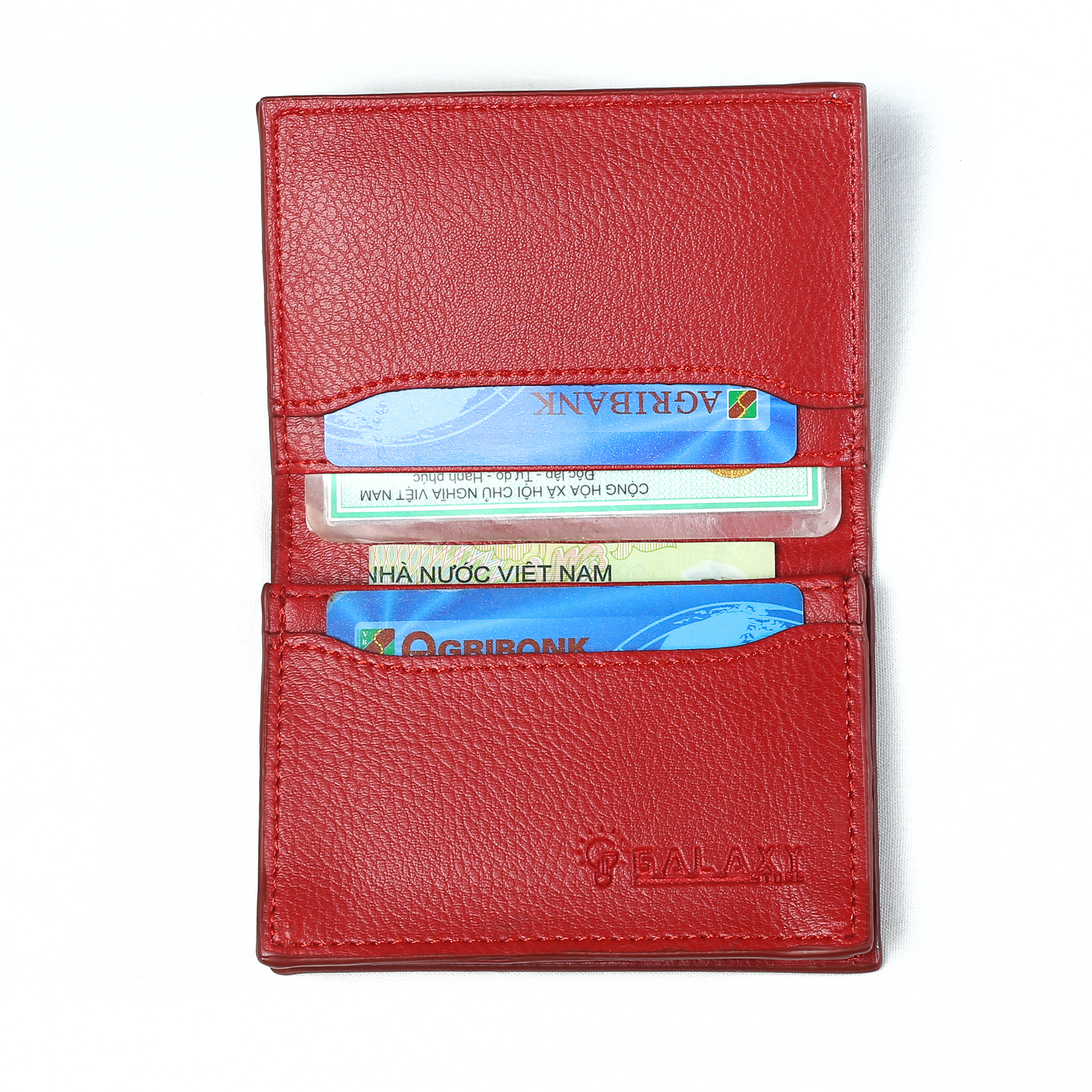 Ví Bóp Nam Nữ Nhỏ Gọn Cao Cấp Nhiều Ngăn Để Name Card Danh Thiếp Thẻ Galaxy Store GVMB0304 (8x10.5cm)
