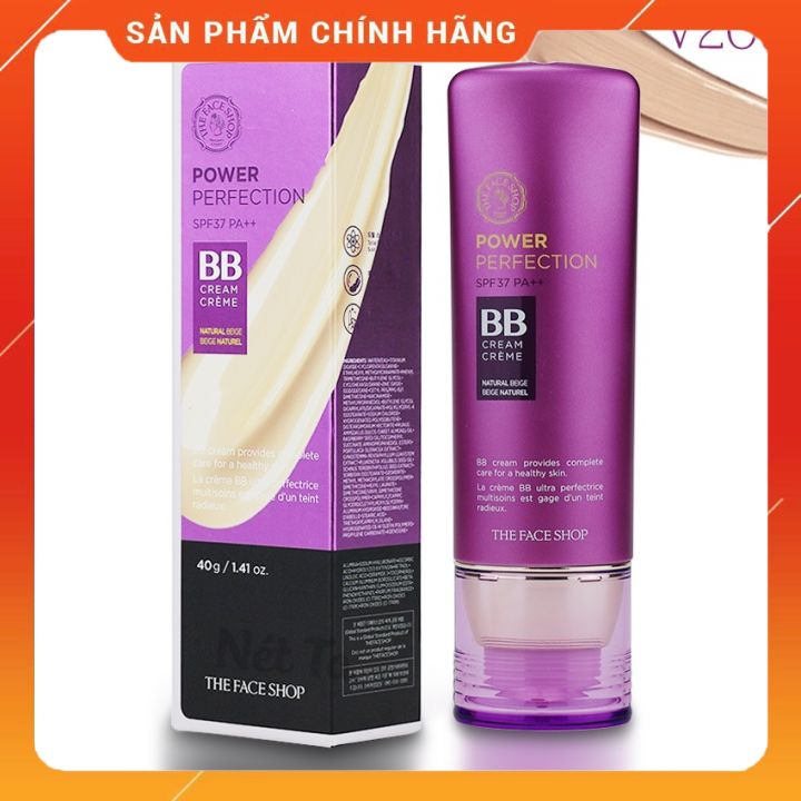 Kem nền bb cream the face shop POWER PERFECTION BB CREAM SPF37 PA++