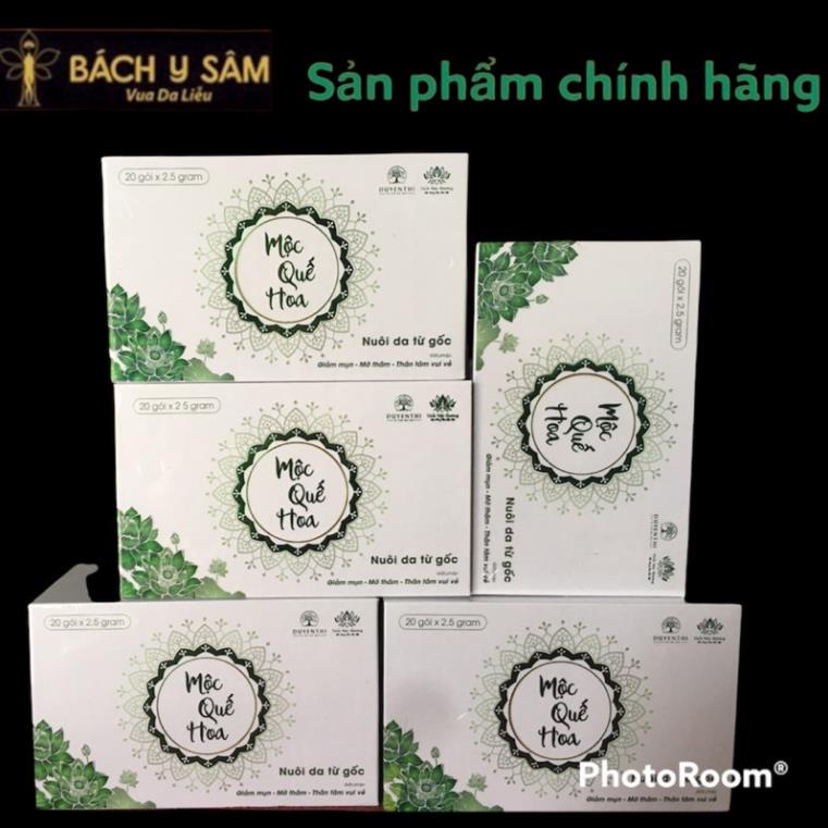 Mộc quế hoa bách y sâm hộp 20gói x 2.5g - thanh nhiệt giảm mụn