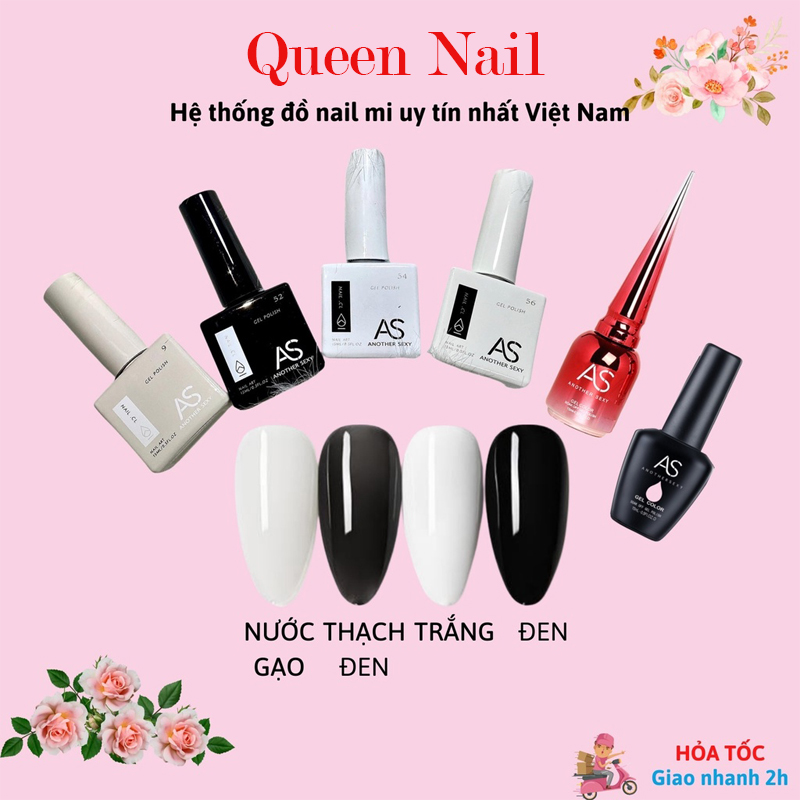 Sơn gel AS chính hãng dung lượng 15ml
