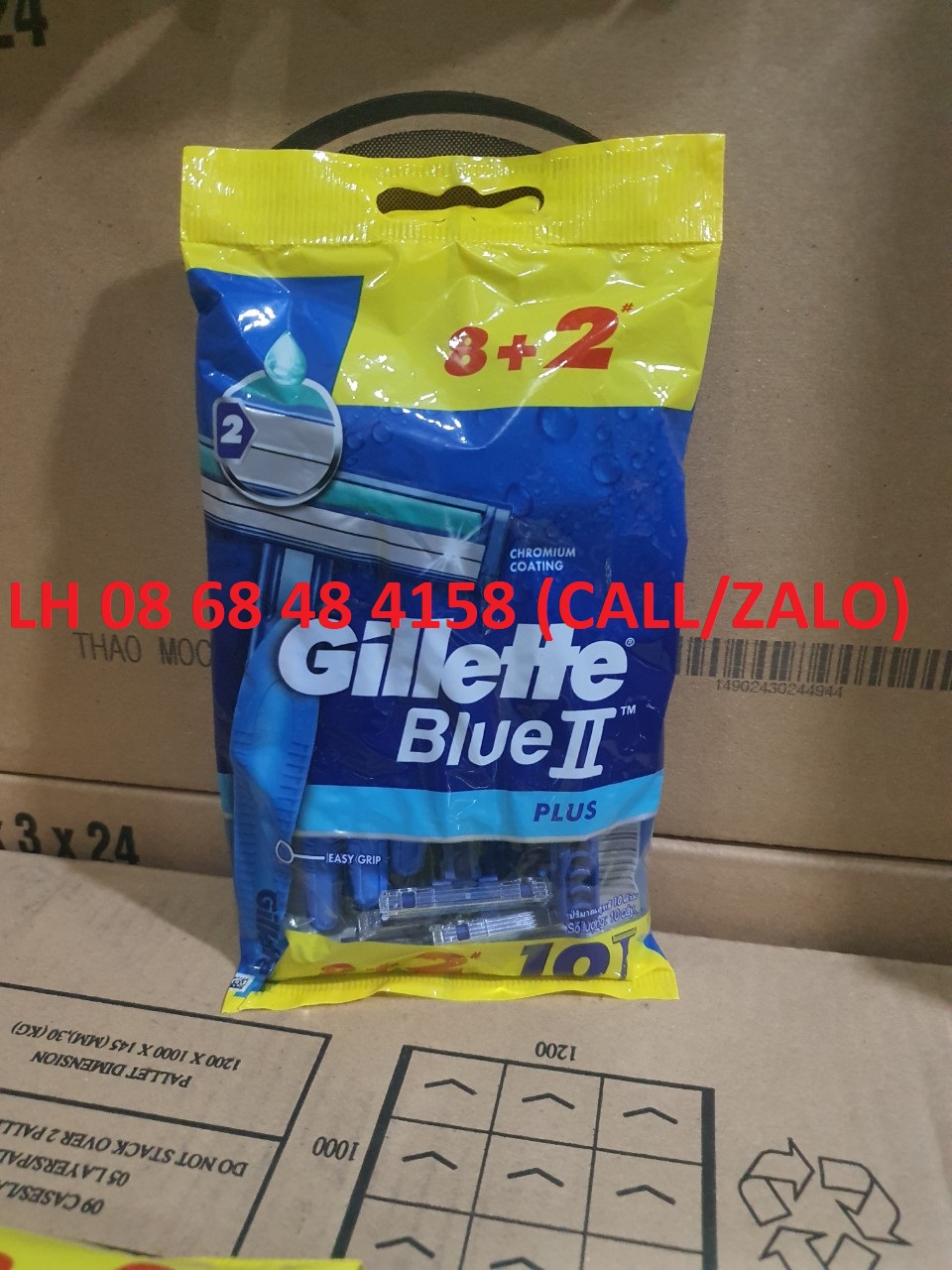 Dao cạo râu Gillette Blue II plus