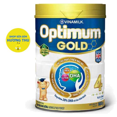 Sữa bột Vinamilk Optimum Gold 4 lon 900g