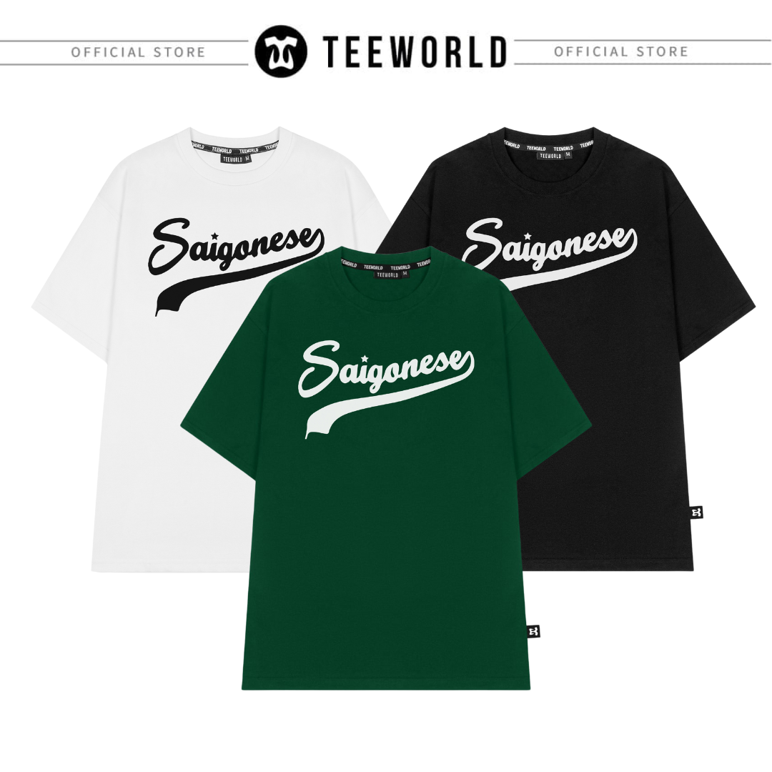 Áo thun Local Brand Teeworld Saigonese Basic Form Rộng Nam Nữ Unisex