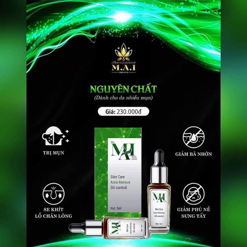 Serum giảm Mụn Dr Mai, Đánh Bay Mụn Viêm, Mụn Đầu Đen Hiệu Quả