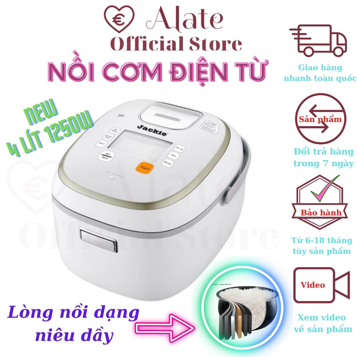 Nồi cơm điện từ, nồi cao tần chất lượng cao của gali, hàng nhập khẩu chính hãng, thương hiệu jackie, nấu cơm cực ngon