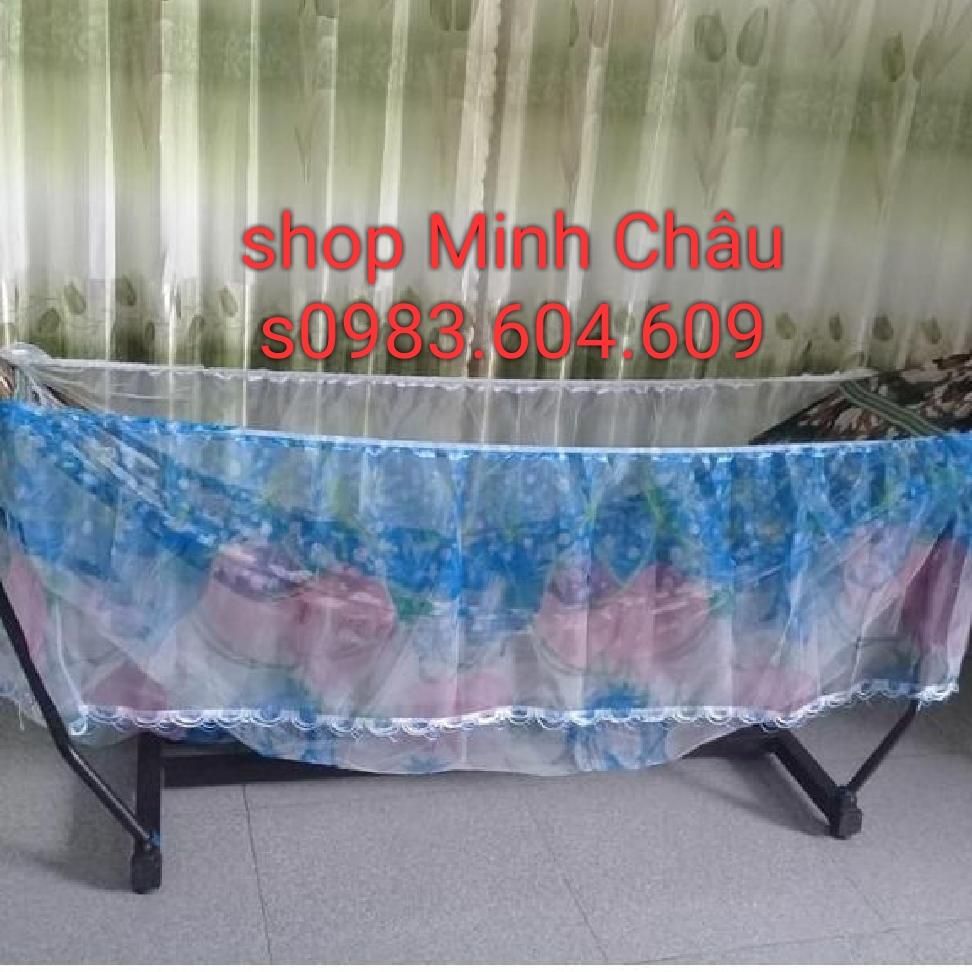 Mùng/ màn ngũ võng cho bé rộng 2,2m x cao 1,2m (Mùng RỘNG, THOÁNG to loại 1)