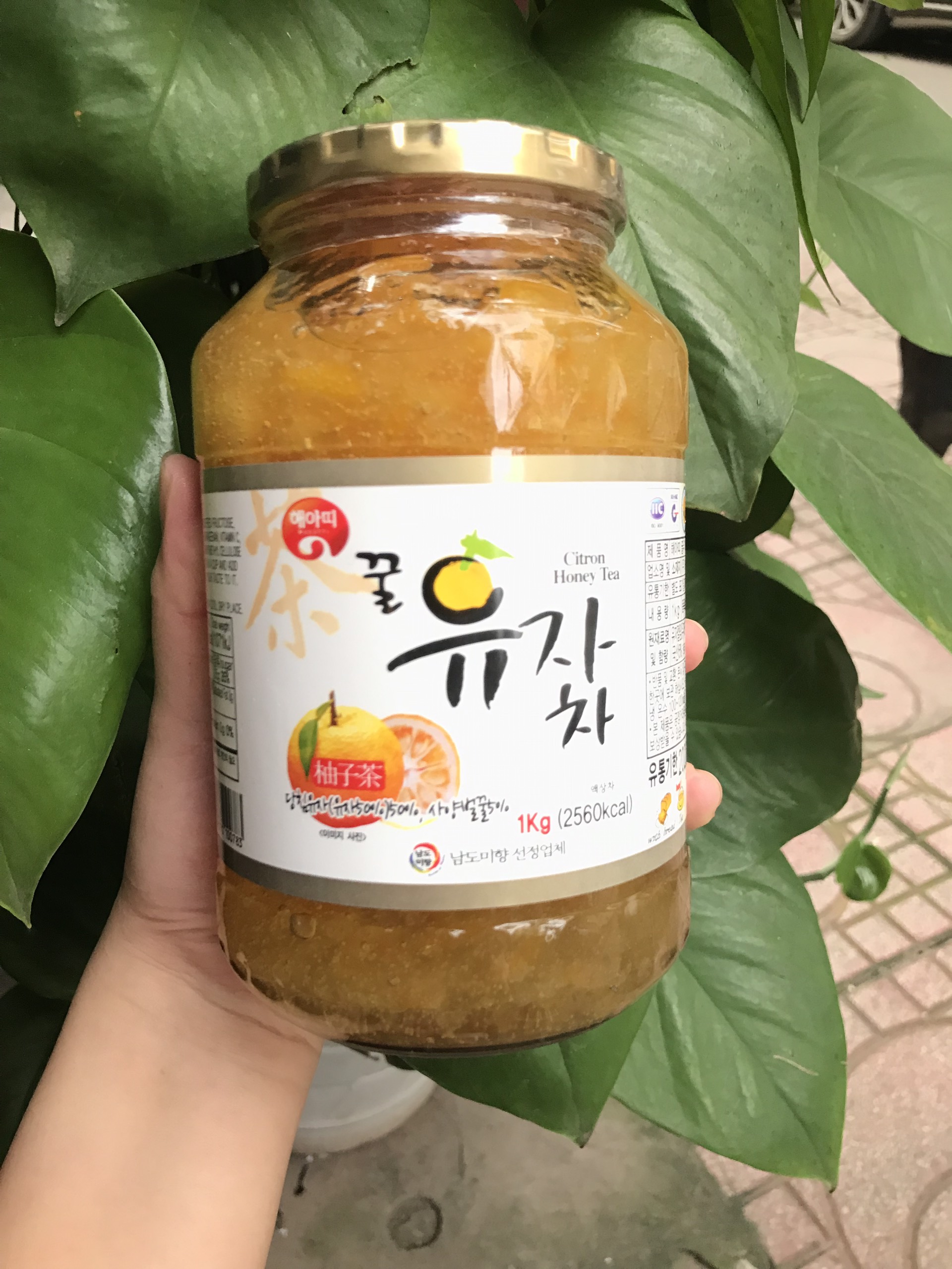 Mật ong chanh hàn quốc 1kg
