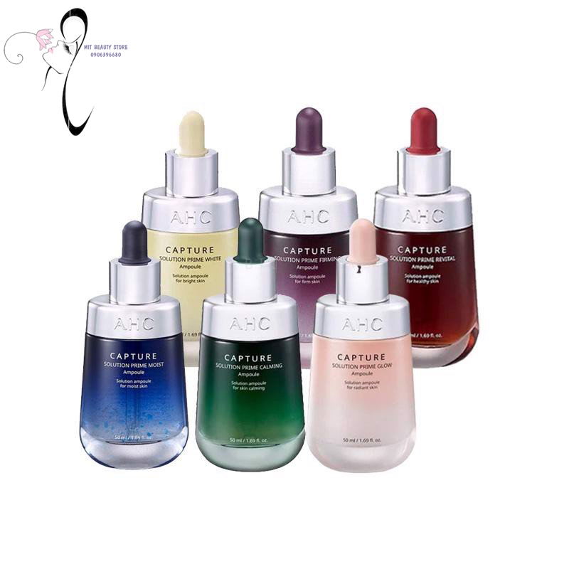 [HCM]TINH CHẤT AHC CAPTURE SOLUTION PRIME AMPOULE 50ML Hàn Quốc Mẫu mới