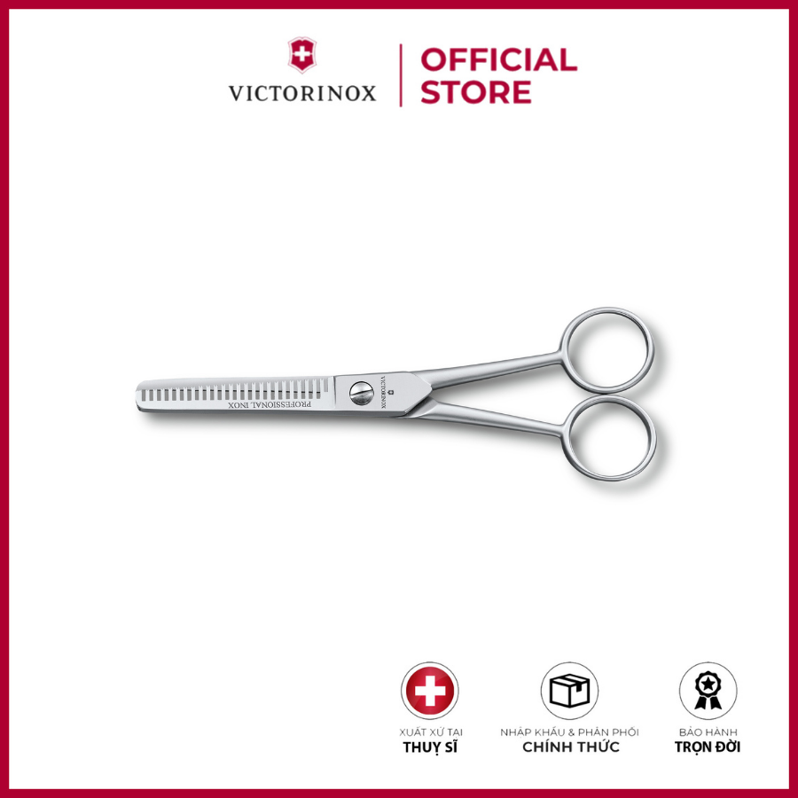Kéo tỉa thưa cắt tóc chuyên nghiệp Victorinox 8.1004.16