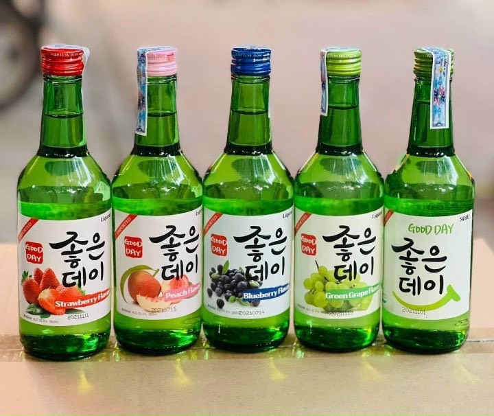 Soju hàn quốc good day - chai 360 ml