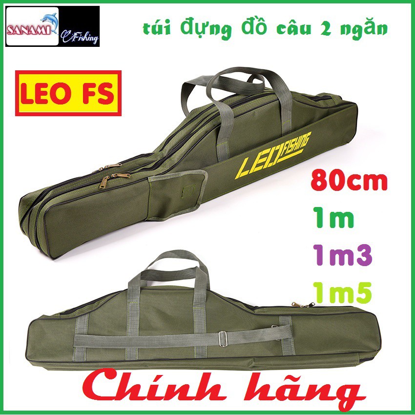Túi Đựng Đồ Câu Cá Bền Chắc Leo Fishing 80cm 1m 1m3 1m5 chính hãng, vải dày, chống thấm siêu bền  (sale)