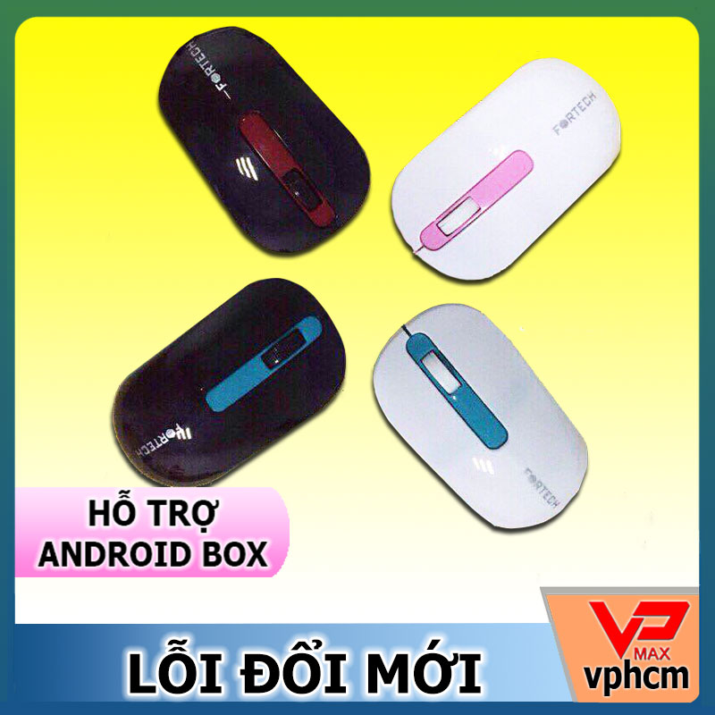 Chuột không dây cao cấp Fortech B138 B189 Dùng cho máy tính Tivi box - vpmax