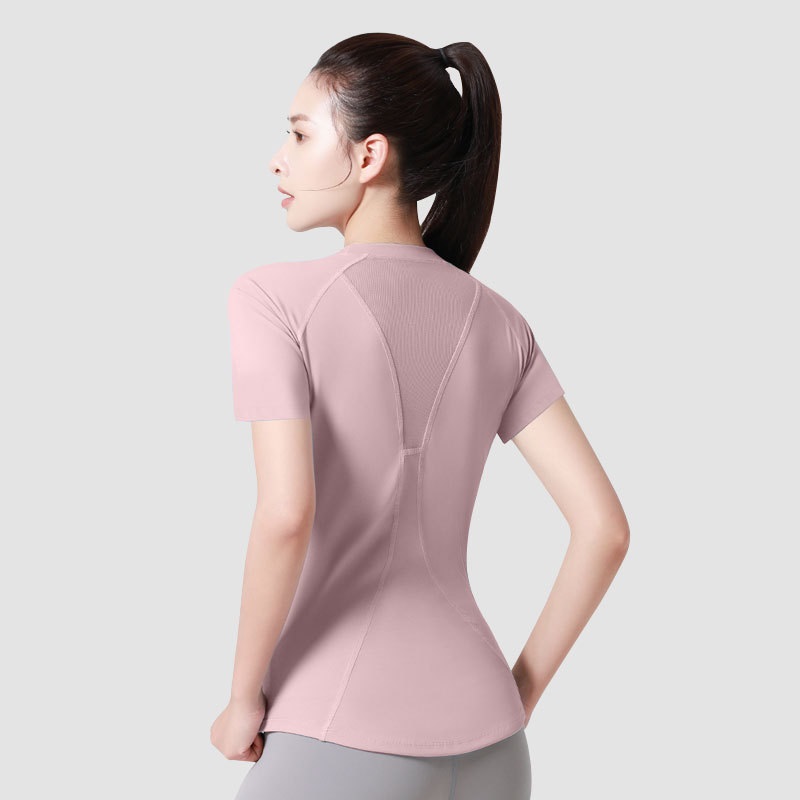 Áo thun thể thao nữ chất mát, áo tập Gym Nữ, Áo tập Yoga