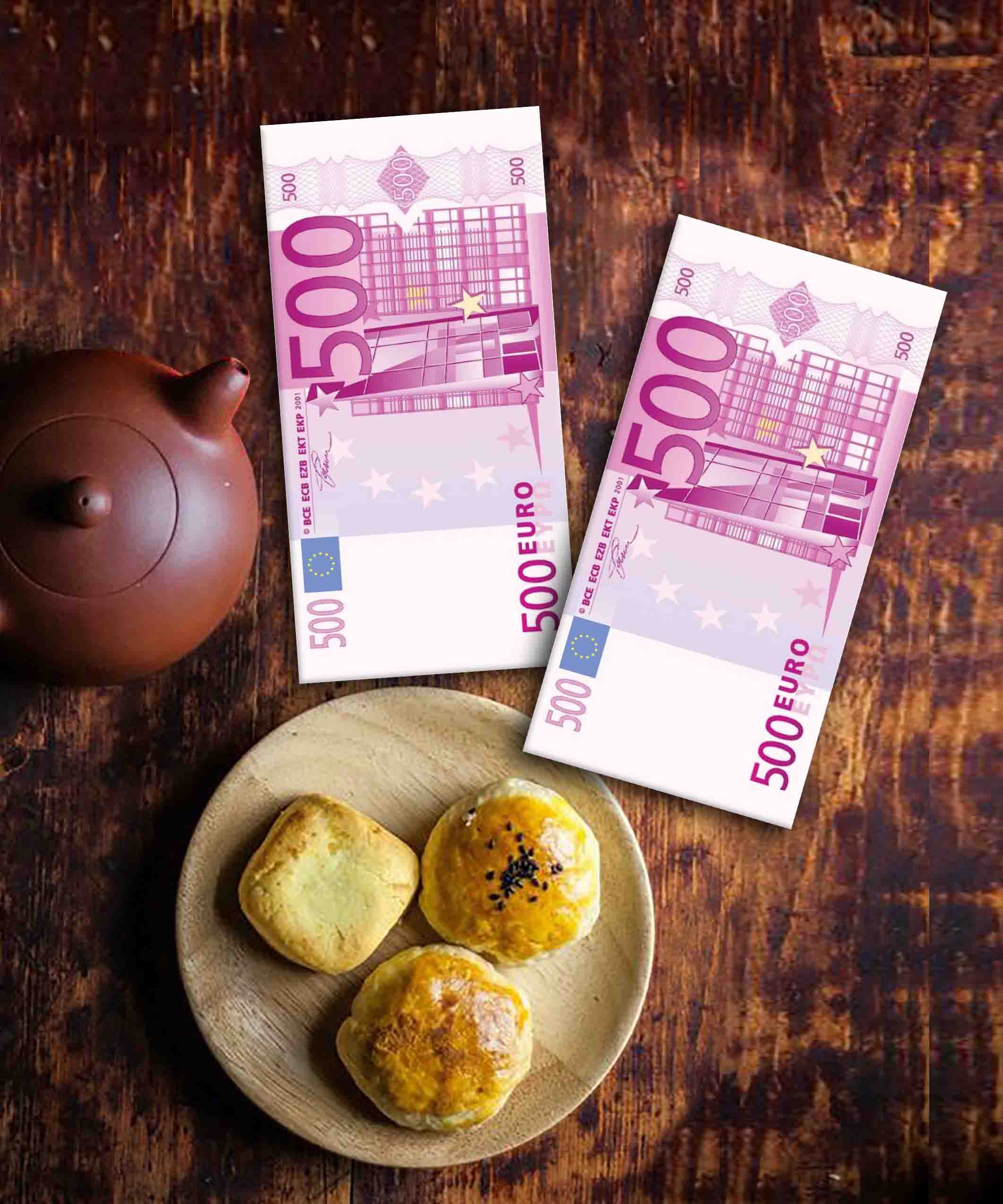10 bao lì xì euro 500e lì xì tết may mắn giá sỉ
