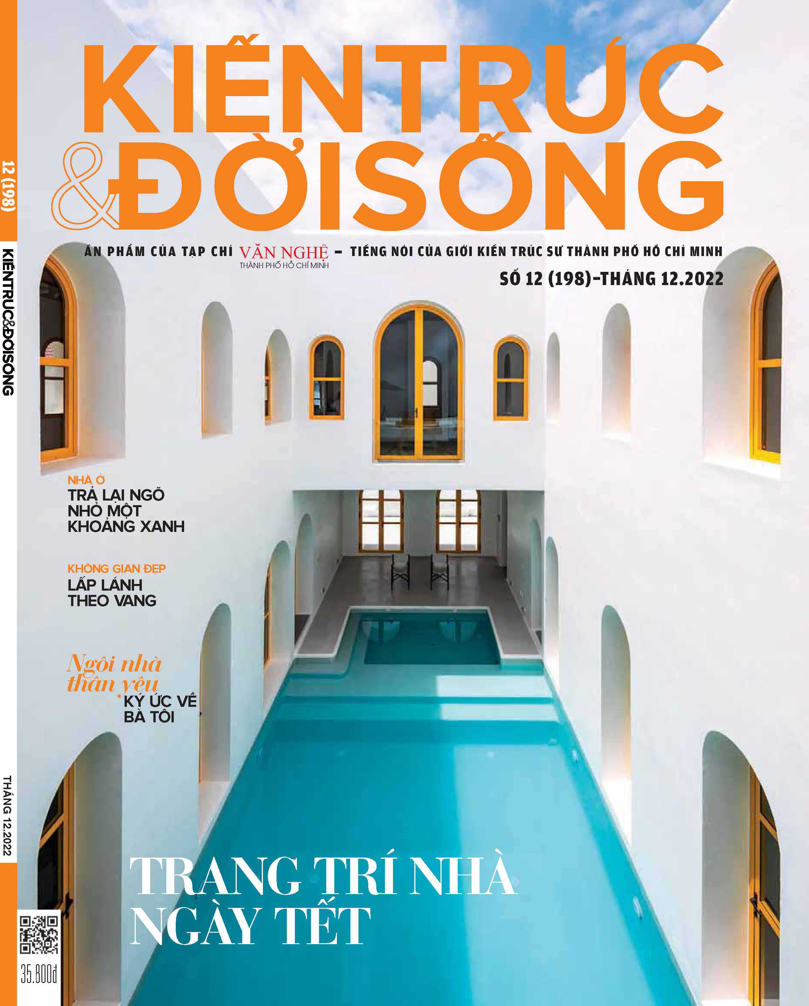 Tạp chí Kiến Trúc và Đời Sống số 198 (Tháng 12.2022) _ Trang trí nhà ngày Tết