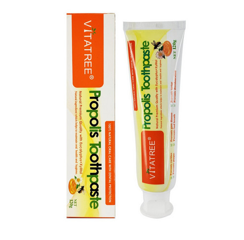 Kem Đánh Răng Keo Ong Chống Sâu Răng Viêm Nướu Vitatree Propolis Toothpaste 120g Của Úc
