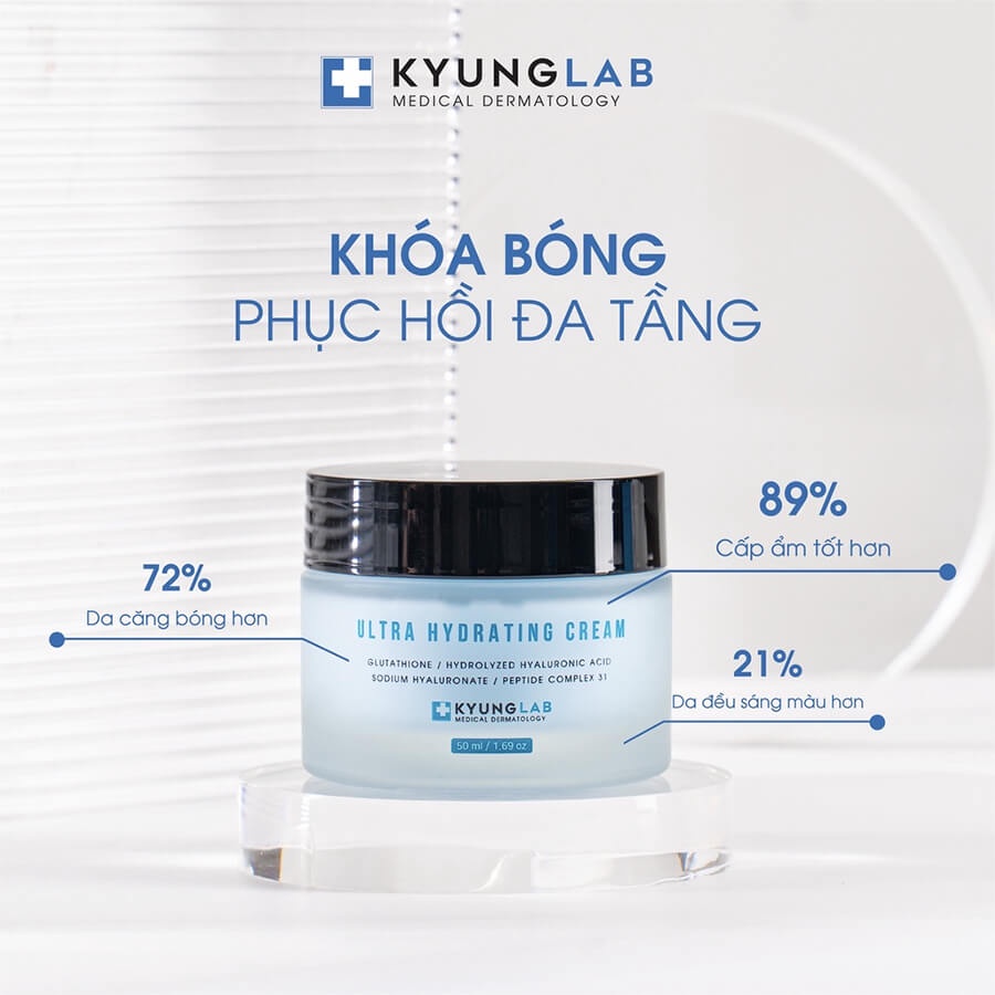Kem Dưỡng Ẩm Phục Hồi Kyung Lab Ultra Hydrating Cream Hàn Quốc 50ml