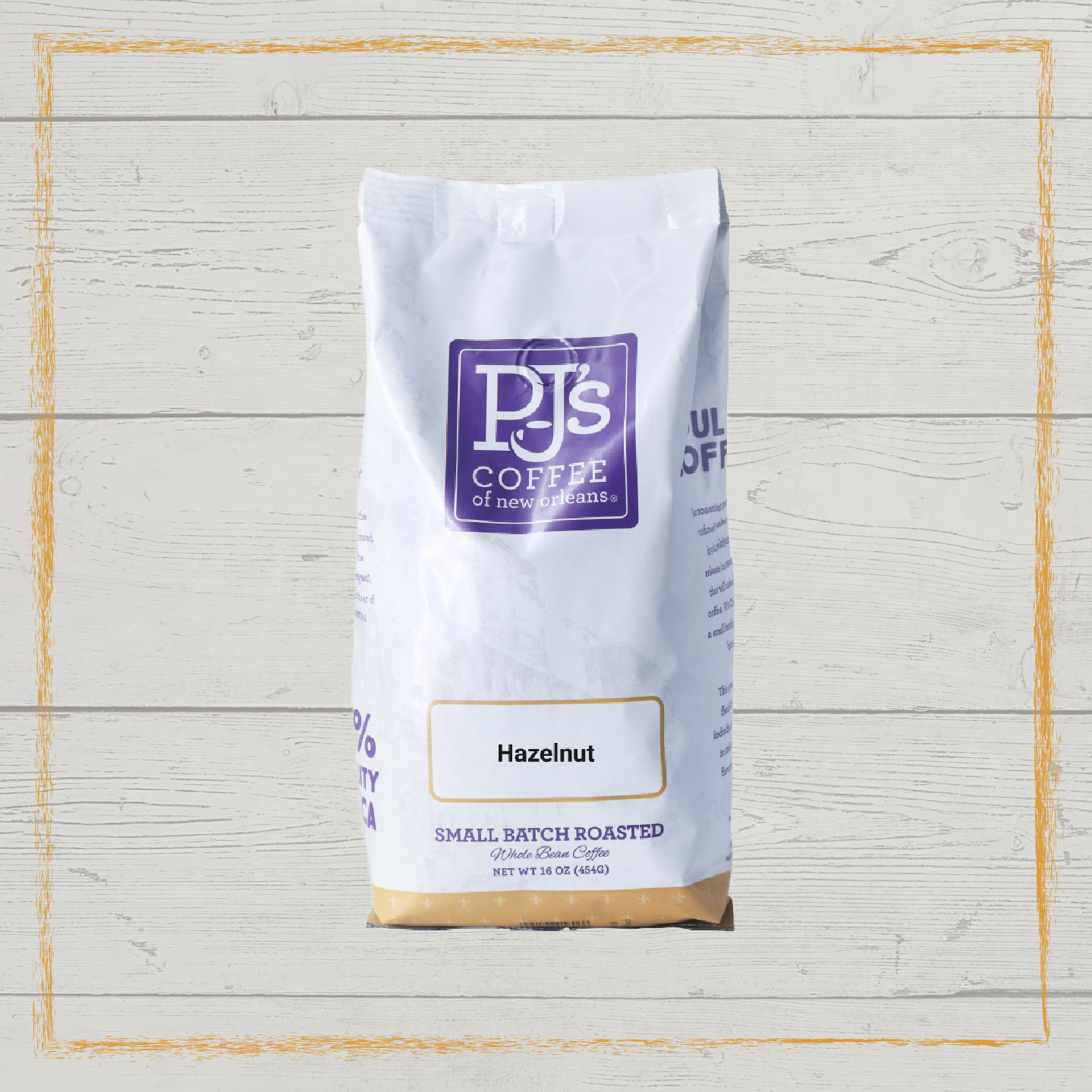 Hazelnut rang thêm hương - pj’s coffee cà phê arabica nguyên chất – gói 200/454g
