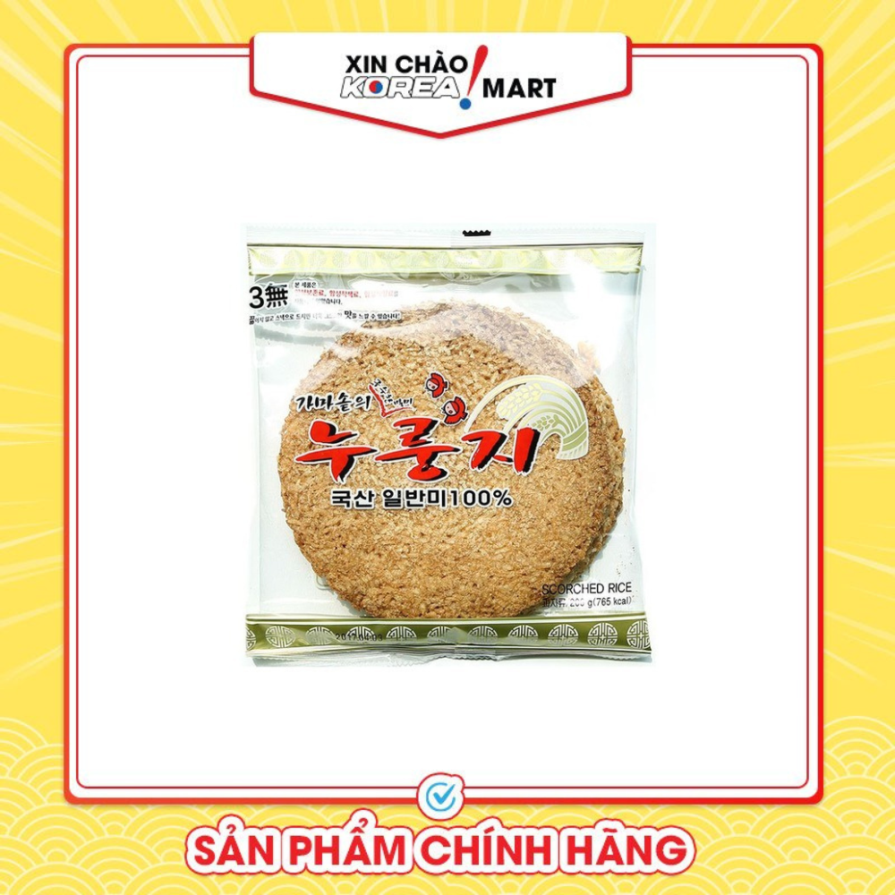 Snack cơm cháy 200g Xin chào Korea Mart