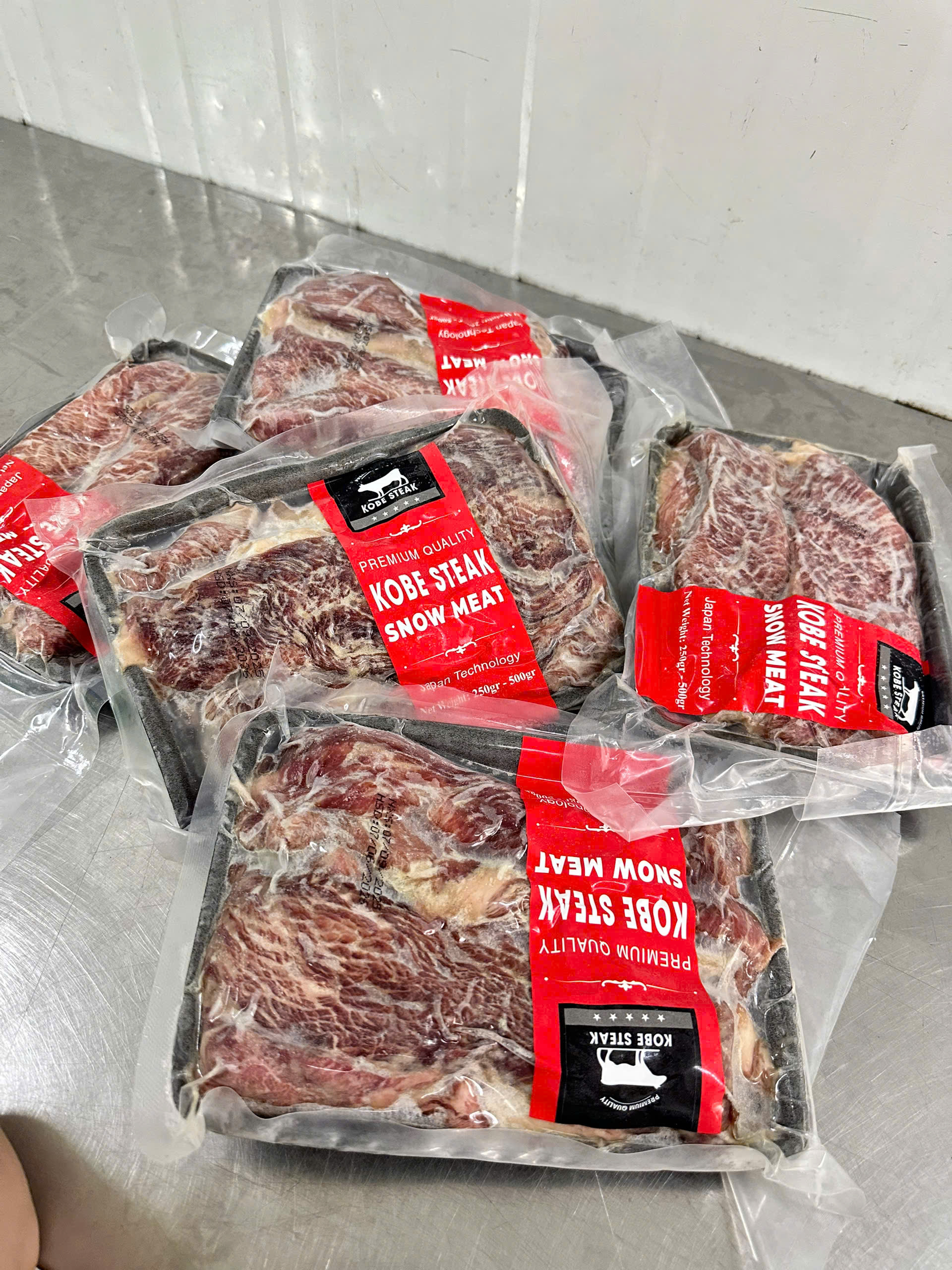 Dẻ Sườn Trâu Kobe Hàng Chất Lượng - Khay 450gr (giao hoả tốc)