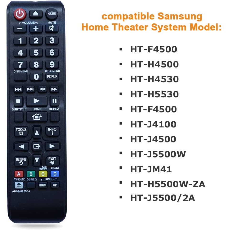 ✲☬ Remote điều khiển dàn âm thanh SAMSUNG bluray AH59-02422A AH59-02533A AH59-02405A