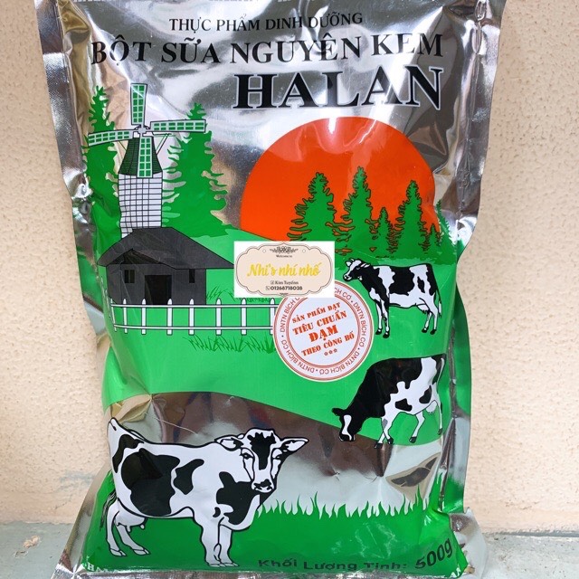 Bột Sữa Nguyên Kem HaLan 500G - Giúp Tăng Cân Hiệu Quả Cho Người Gầy