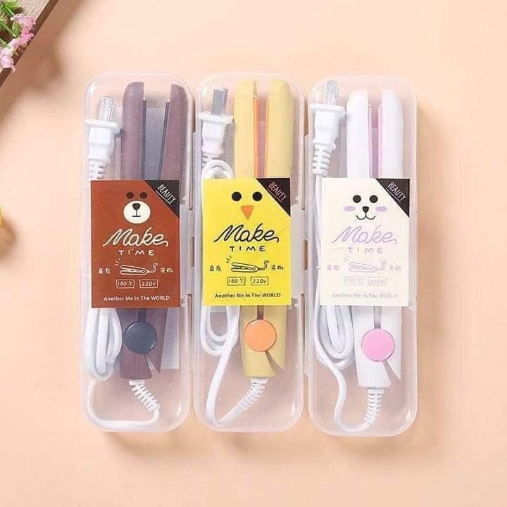 Máy là tóc mini uốn - ép 2 trong 1