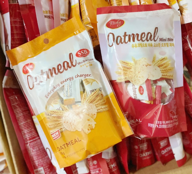 [GÓI NHỎ] BÁNH YẾN MẠCH HÀN QUỐC OATMEAL RICHY