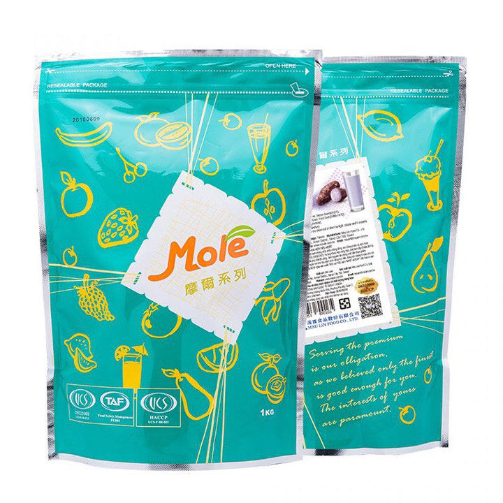 Bột maulin khoai môn 1kg được chuyên dùng pha chế các loại trà sữa, đồ uống, có thời gian hạn sử dụng là 18 tháng