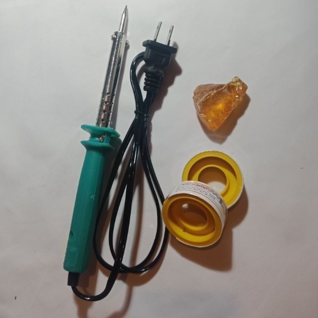 Combo 1 mỏ hàn, 1 chì hàn và 1 nhựa thông