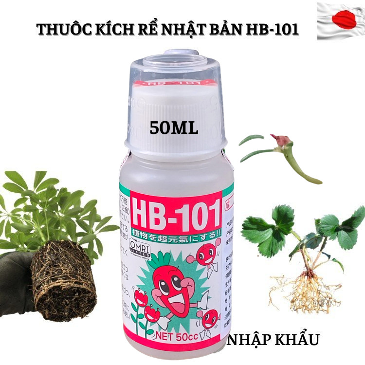 Thuốc kích rể HB-101 Nhật Bản giúp cây tăng trưởng, phục hồi cây suy yếu khỏe- Có tem chính hãng