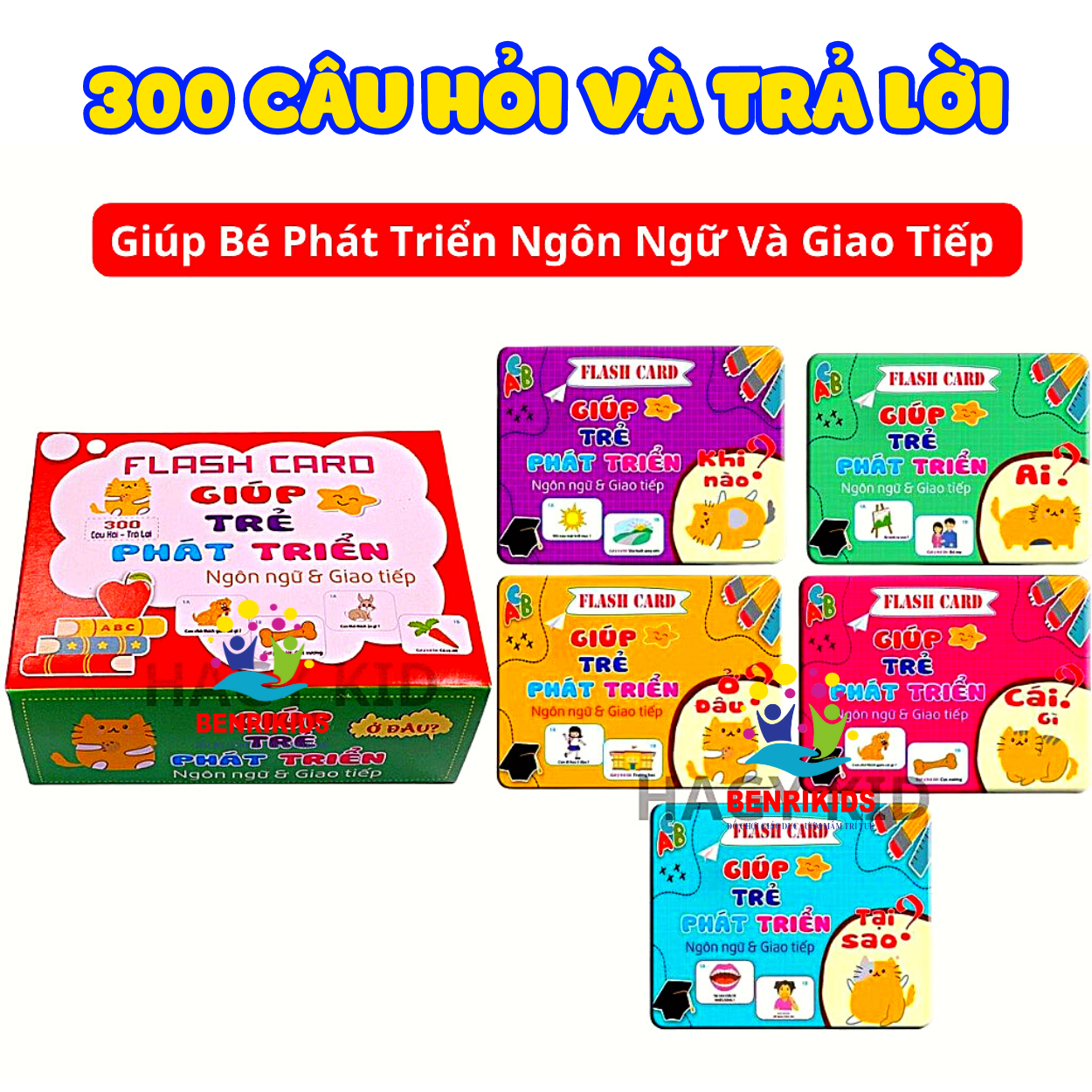 150 flash card 300 kits questions and answers to help kids develop language