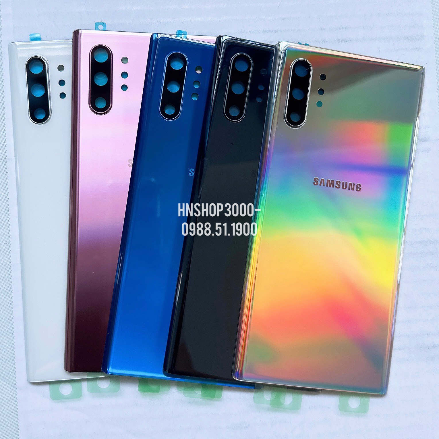 Nắp Lưng Samsung Note 10 Plus Zin chính hãng - Kính lưng điện thoại Note10+
