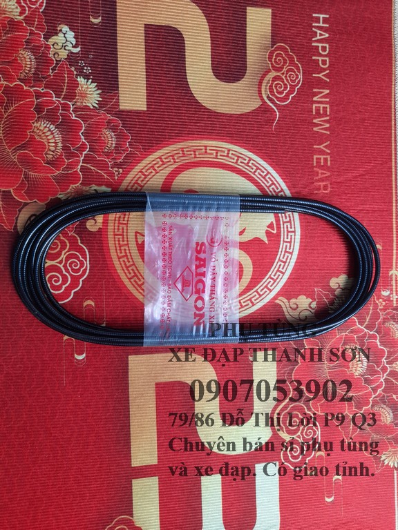Vỏ dây thắng xe đạp màu đen