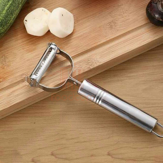 Nạo inox - Nạo rau củ quả đa năng - Siêu sắc, siêu bền, sạch sẽ