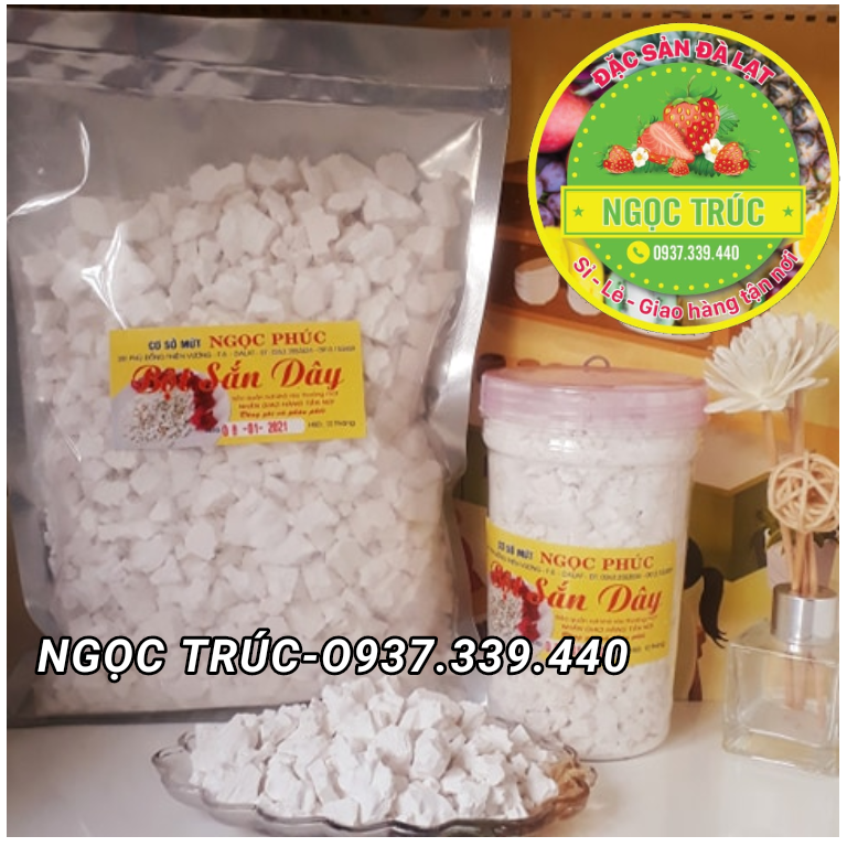 [HCM]TINH BỘT SẮN DÂY NGUYÊN CHẤT- BỊCH 1kg
