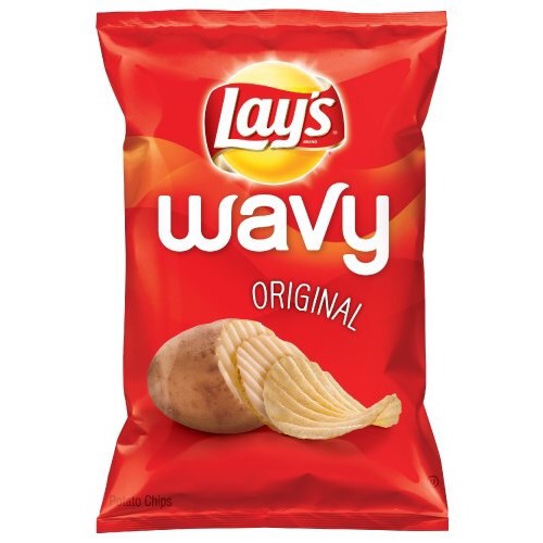 Snack wavy original chip lays 184.2 gram- nhập khẩu mỹ