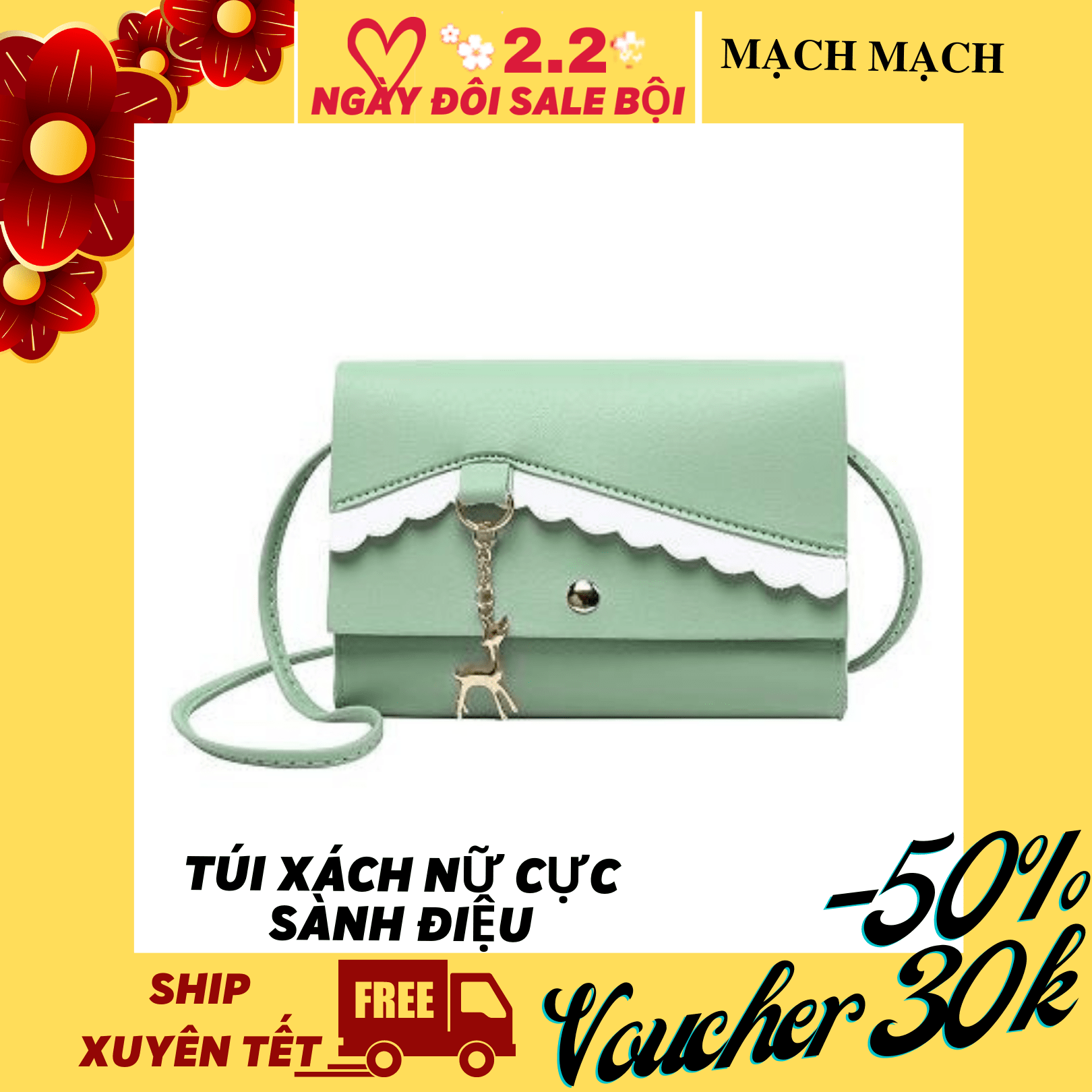 Túi xách nữ thời trang da Pu AT24