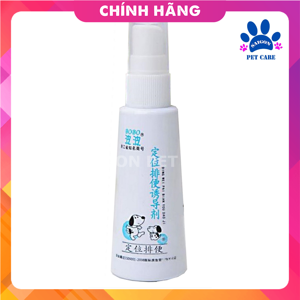 Xịt hướng dẫn đi vệ sinh cho thú cưng BOBO 60ml