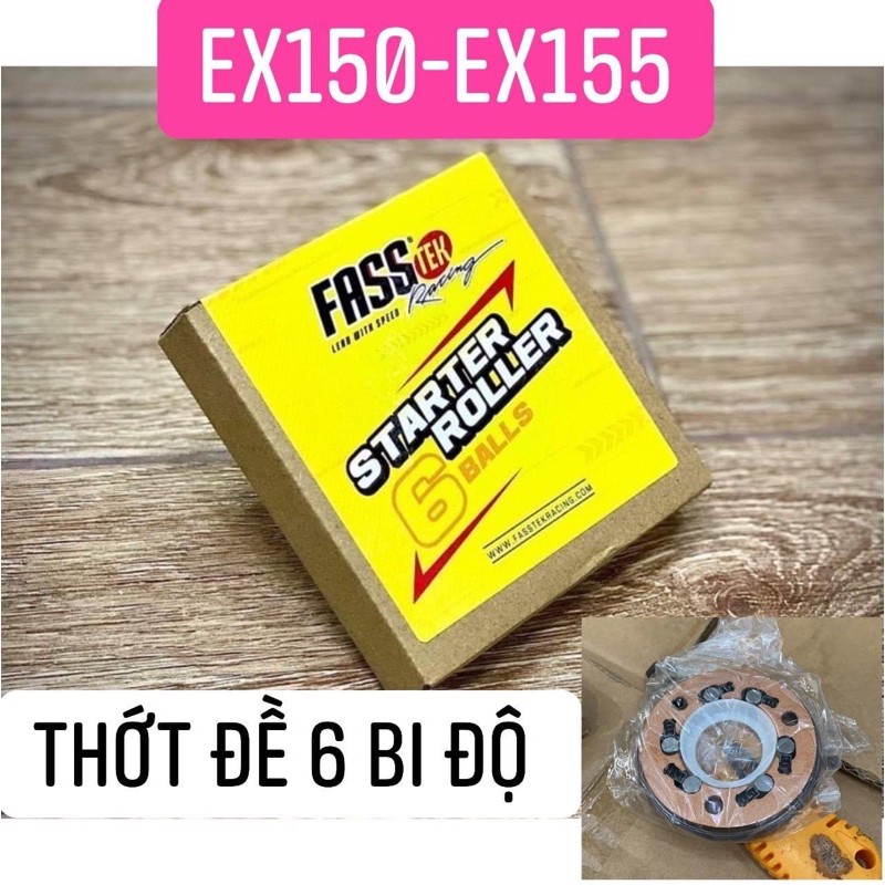 Thớt đĩa đề 6 bi xe máy exciter 135 5 số ex150 ex155 fasstek