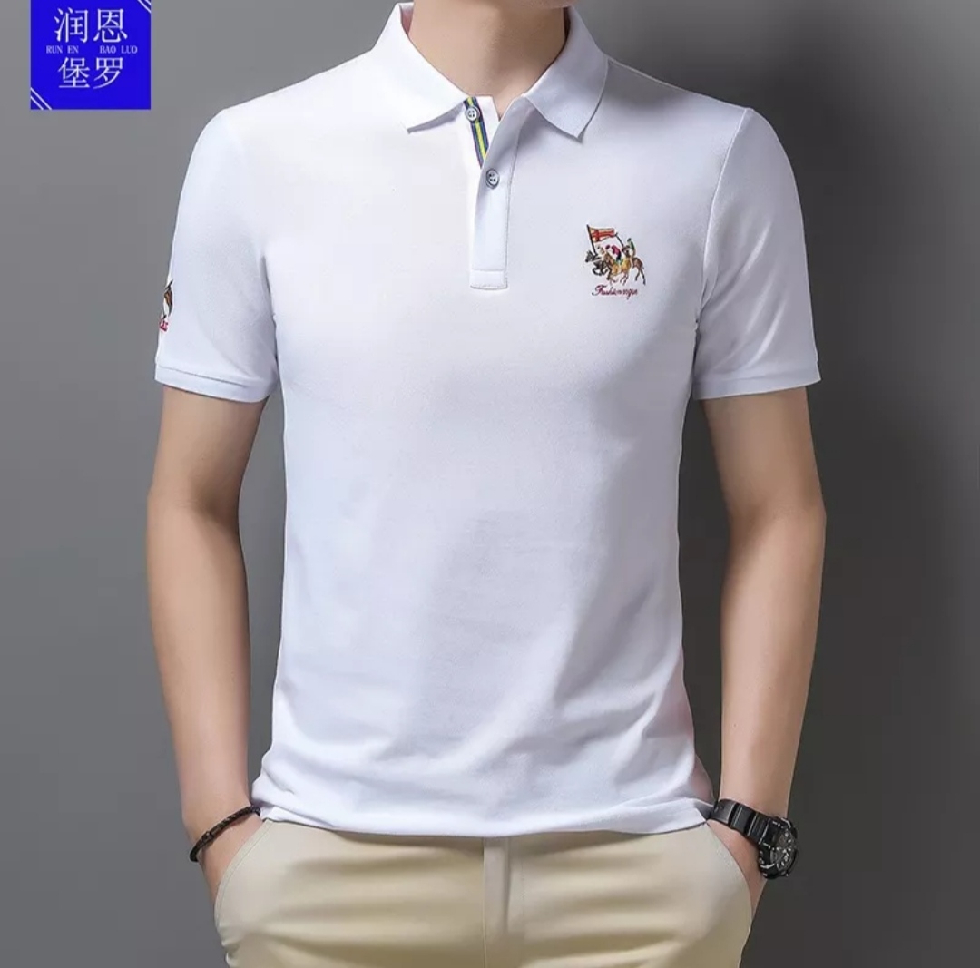 Áo thun nam, Áo polo nam chất liệu thun cotton mẫu mới xuân hè 2023 Size từ 40kg đến 85kg