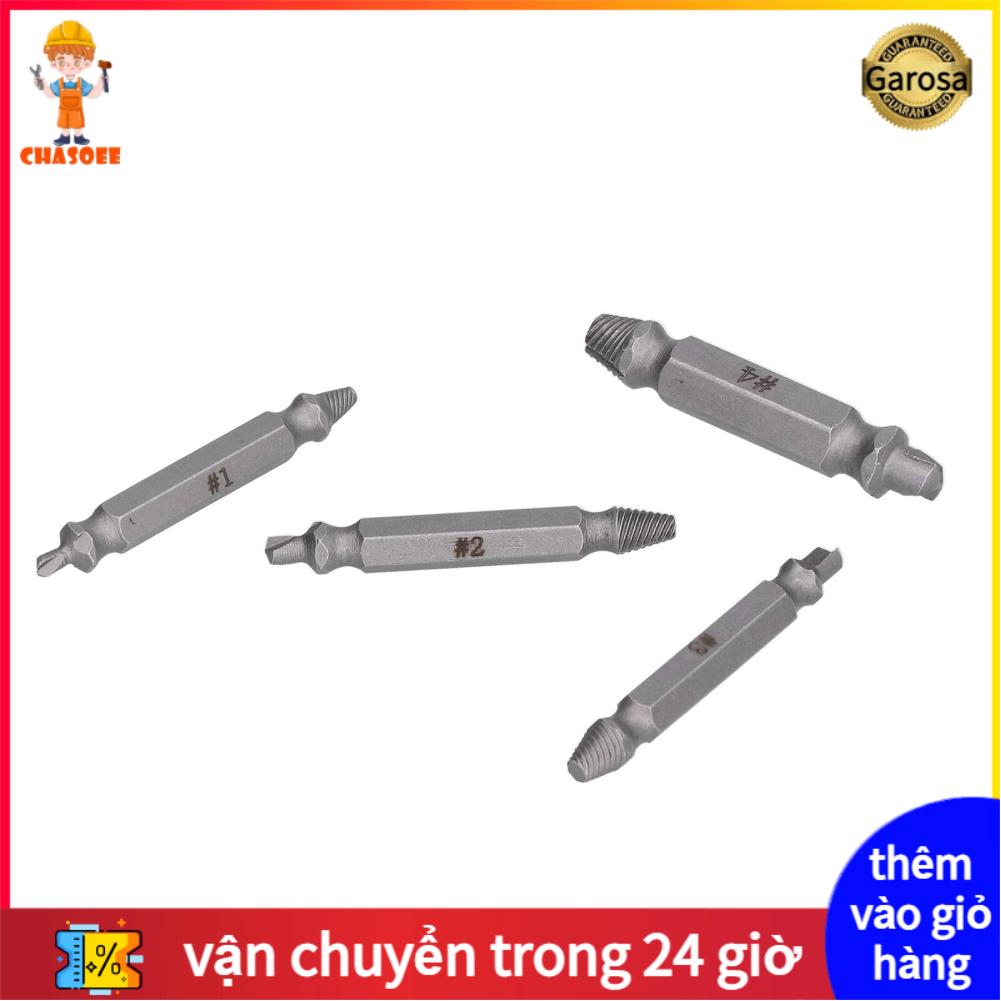 Bộ 4 Dụng Cụ Tháo Ốc Vít Hai Đầu Bộ Dụng Cụ Tháo Bu Lông Kim Loại Kèm Hộp Đựng