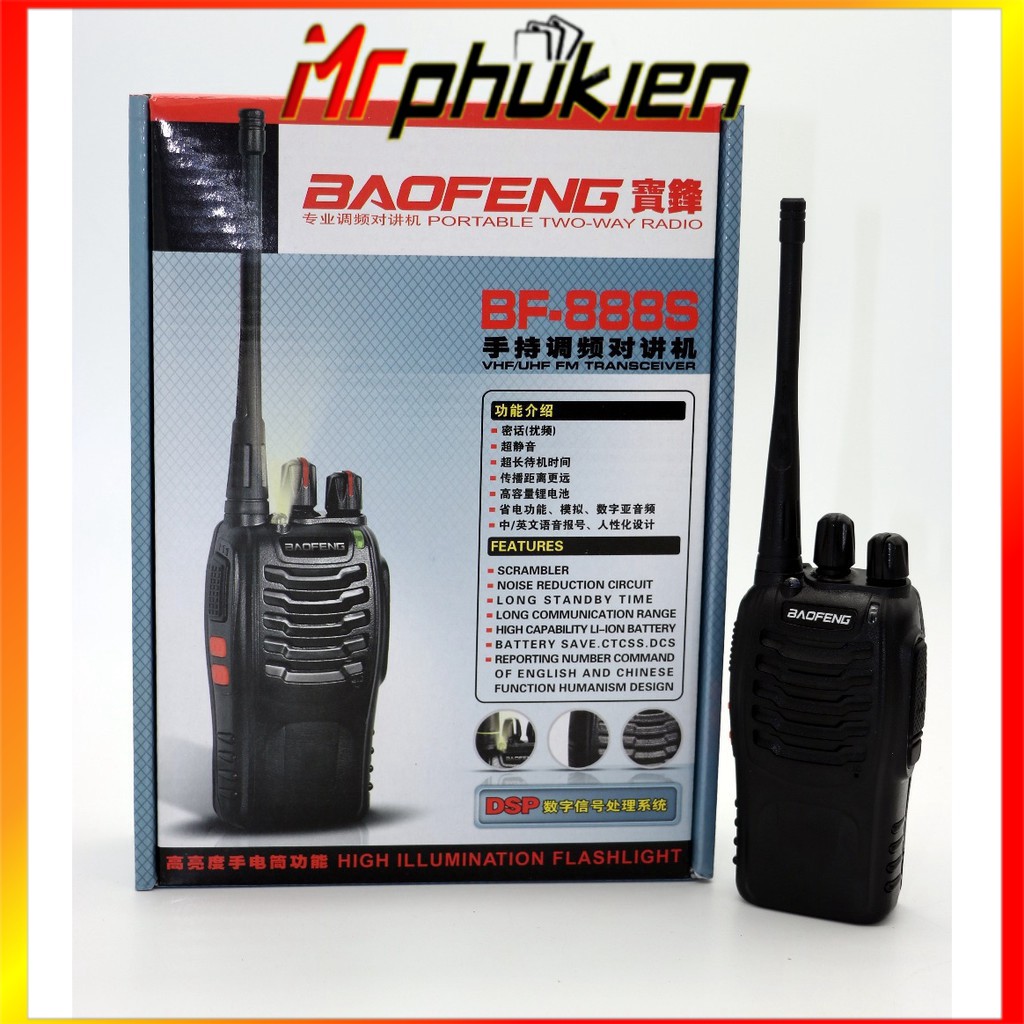 Bộ đàm baofeng bf 888s no box - mrphukien