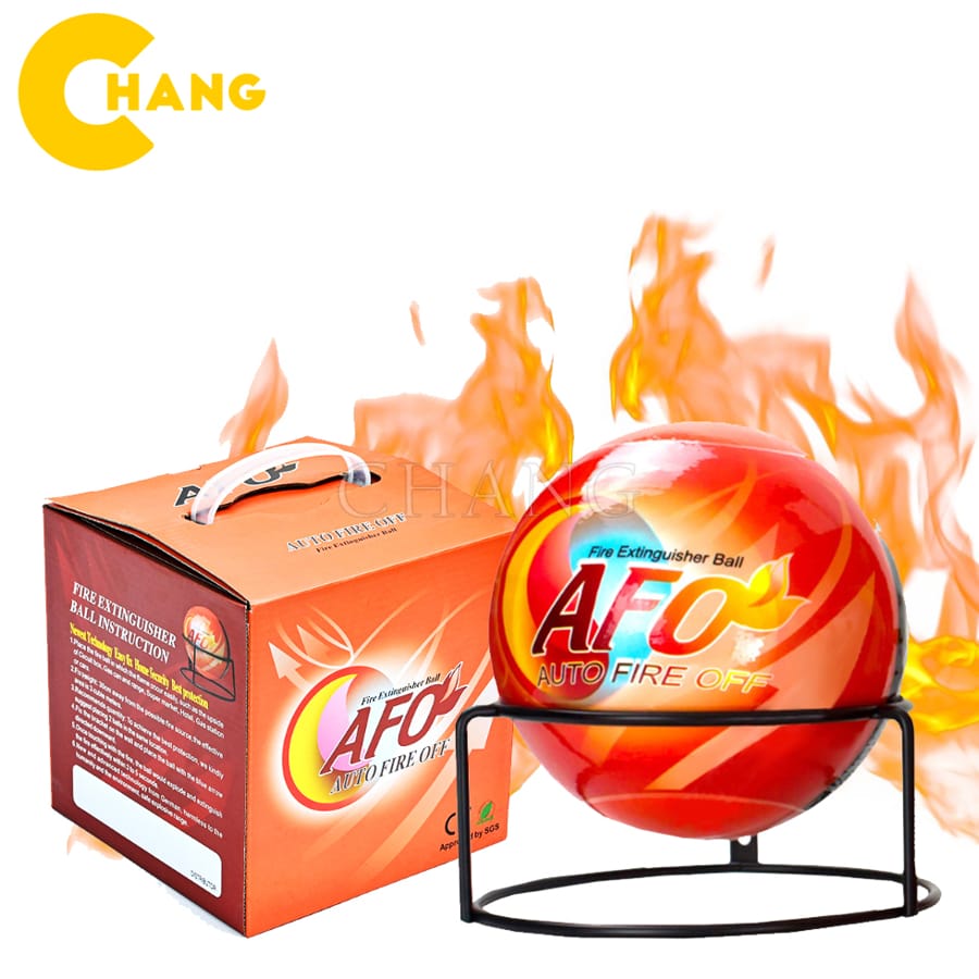 Bóng ném chữa cháy , bóng dập lửa tự động thông minh afo giúp ngăn chặn ngọn lửa bùng phát thành những đám cháy lớn