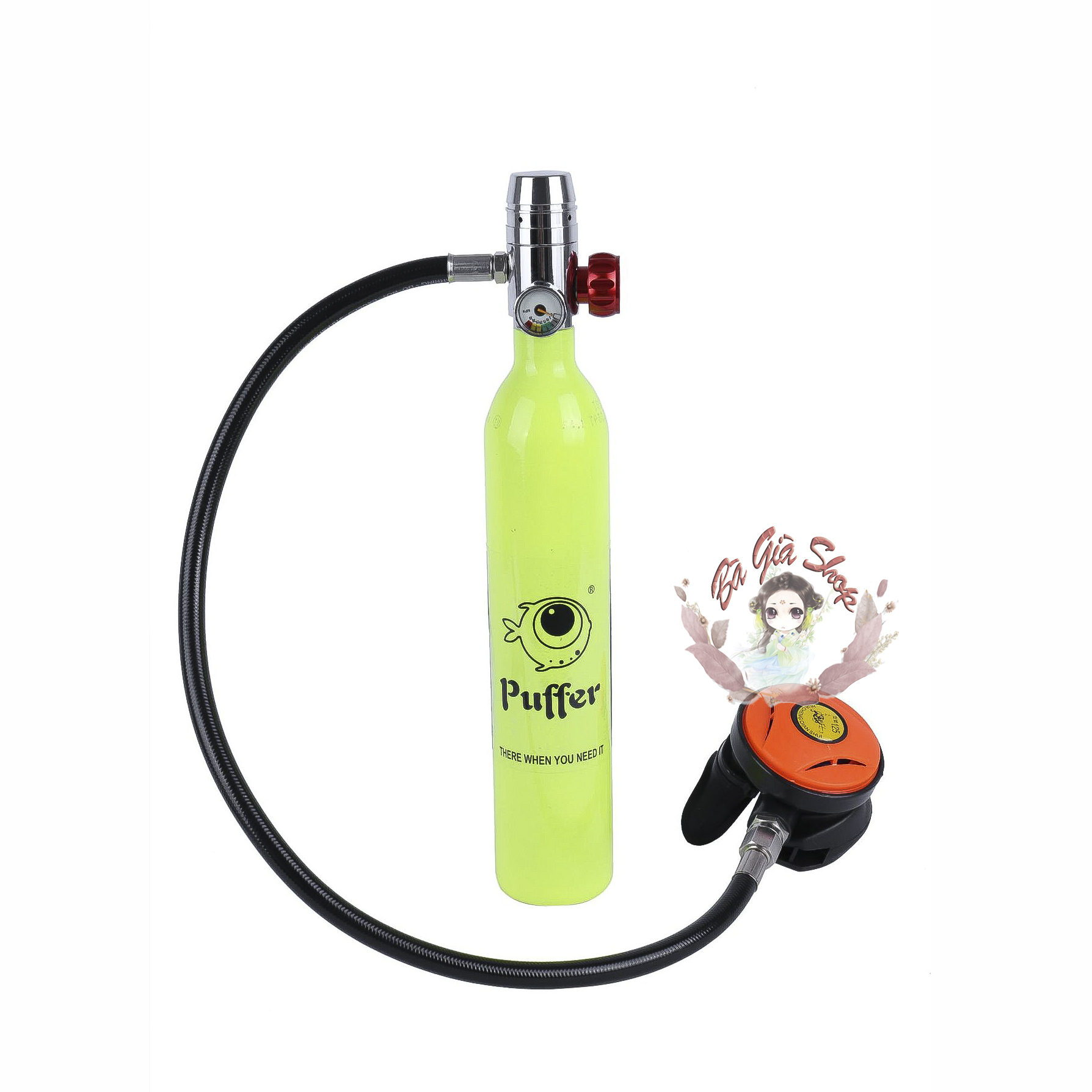 Bình lặn mini 0,5lit bình dưỡng khí bộ môn lặn.