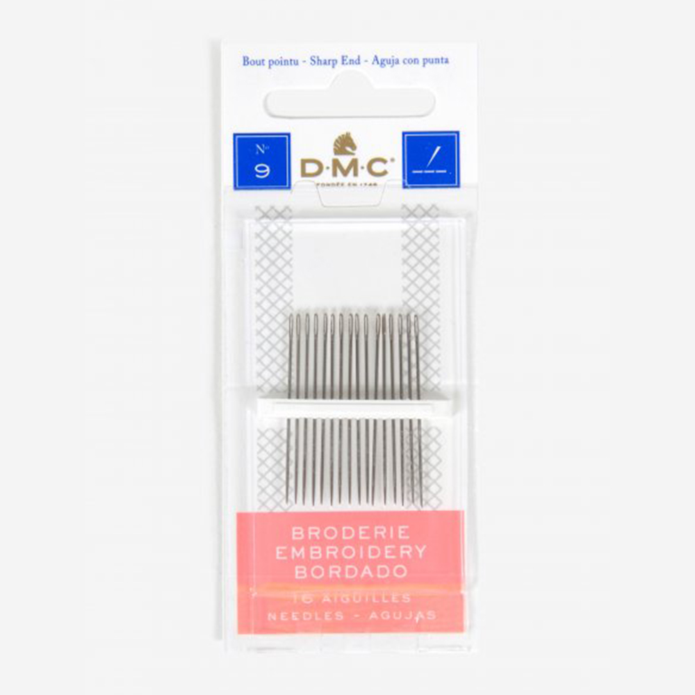 Vỉ Kim Thêu Trắng Inox DMC Embroidery Needles