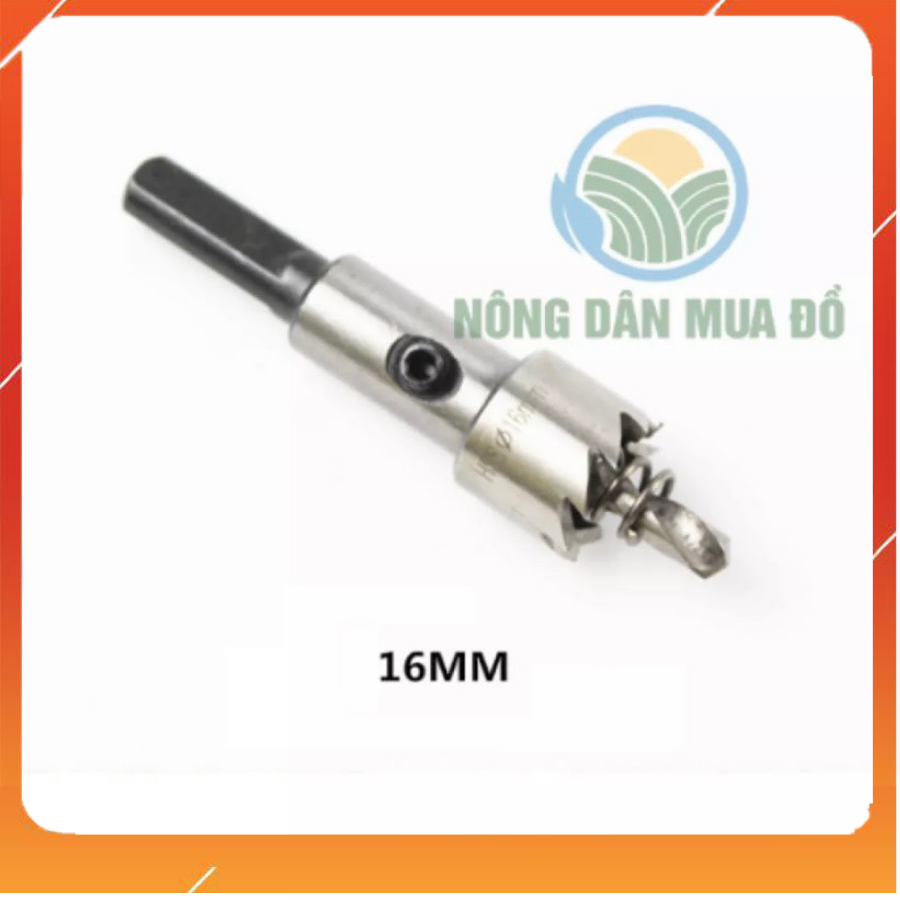 Mũi Khoan Khoét Lỗ Trên Ống PVC Để Gắn Ron Cao Su Và Khởi Thủy Phi 16mm, 20mm, 25mm